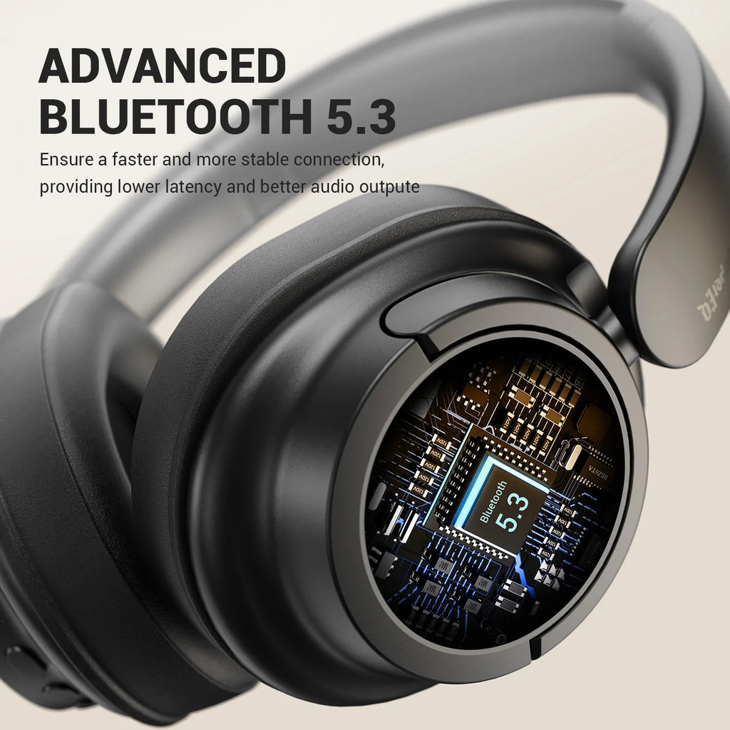 Oneodio V16 Wireless Bluetooth 5.3 Over-Ear Headphones | 90H Playtime | Bass & Pop Modes