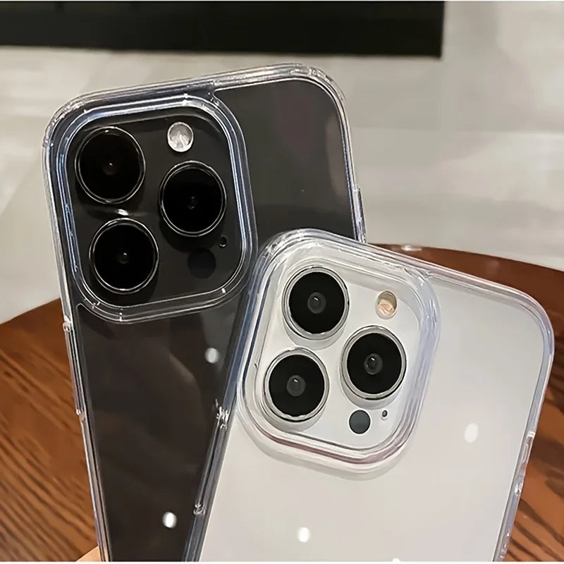 Luxury Transparent Phone Case For iPhone