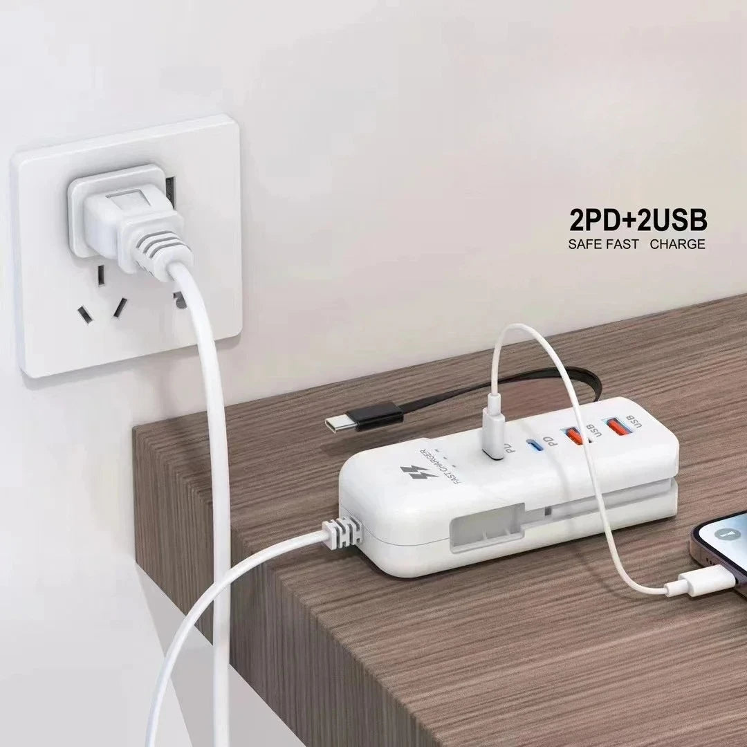 USB Charger PD Type C Fast Charge Quick Wall Chargers Multiport