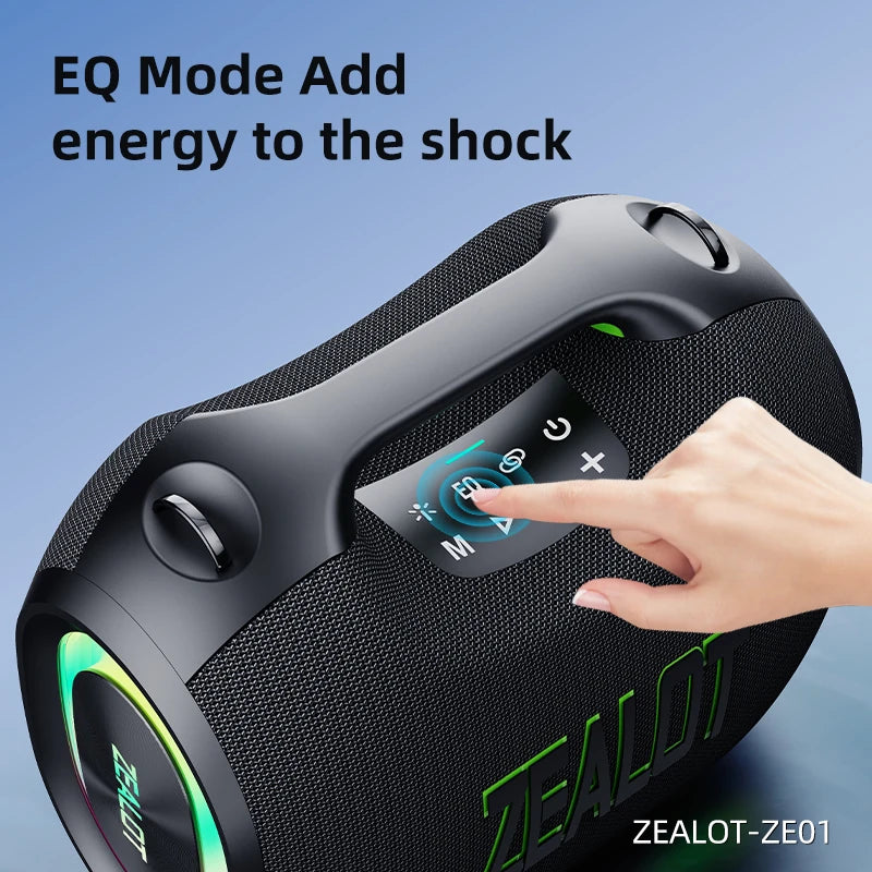 Zealot Big Power Portable Bluetooth Waterproof Speaker