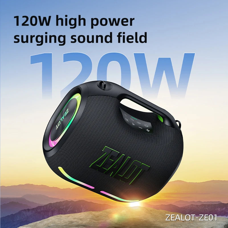 Zealot Big Power Portable Bluetooth Waterproof Speaker
