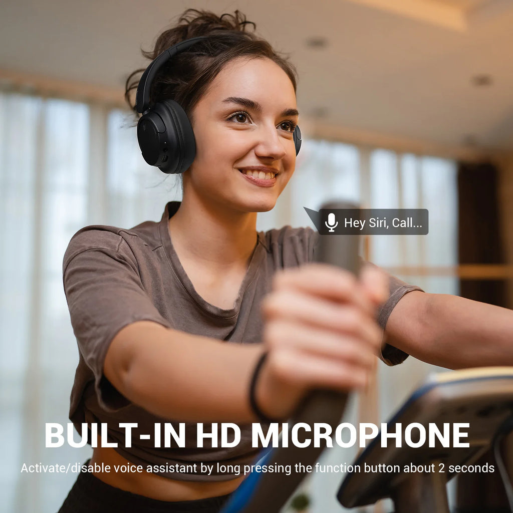 Oneodio V16 Wireless Bluetooth 5.3 Over-Ear Headphones | 90H Playtime | Bass & Pop Modes
