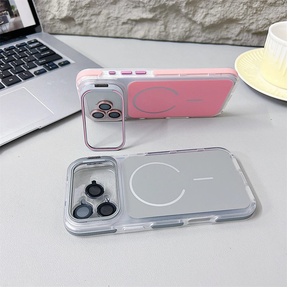 Luxury Matte Shockproof Magnetic Bumper