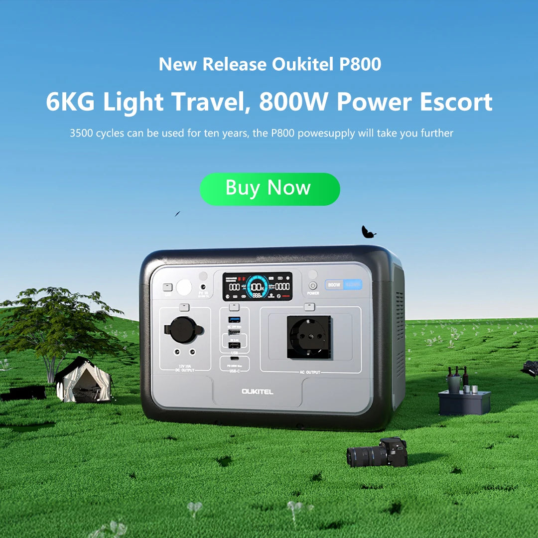 Lightweight & Quiet Solar Generator