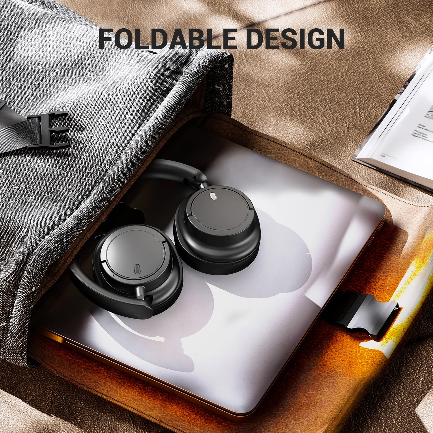 Oneodio V16 Wireless Bluetooth 5.3 Over-Ear Headphones | 90H Playtime | Bass & Pop Modes
