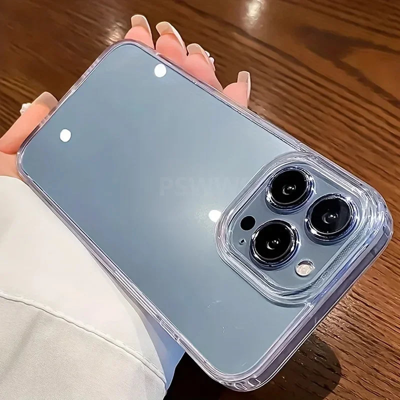Luxury Transparent Phone Case For iPhone