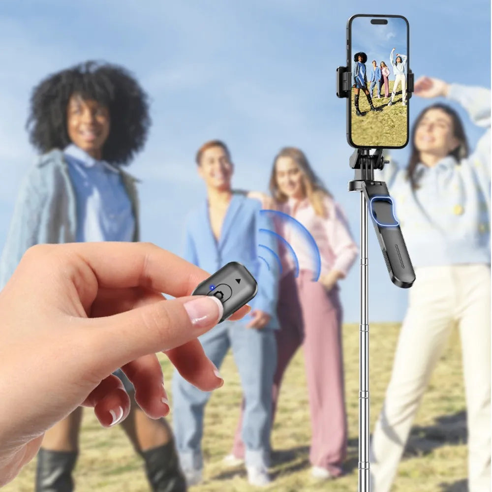 Selfie Stick Tripod with Bluetooth Remote