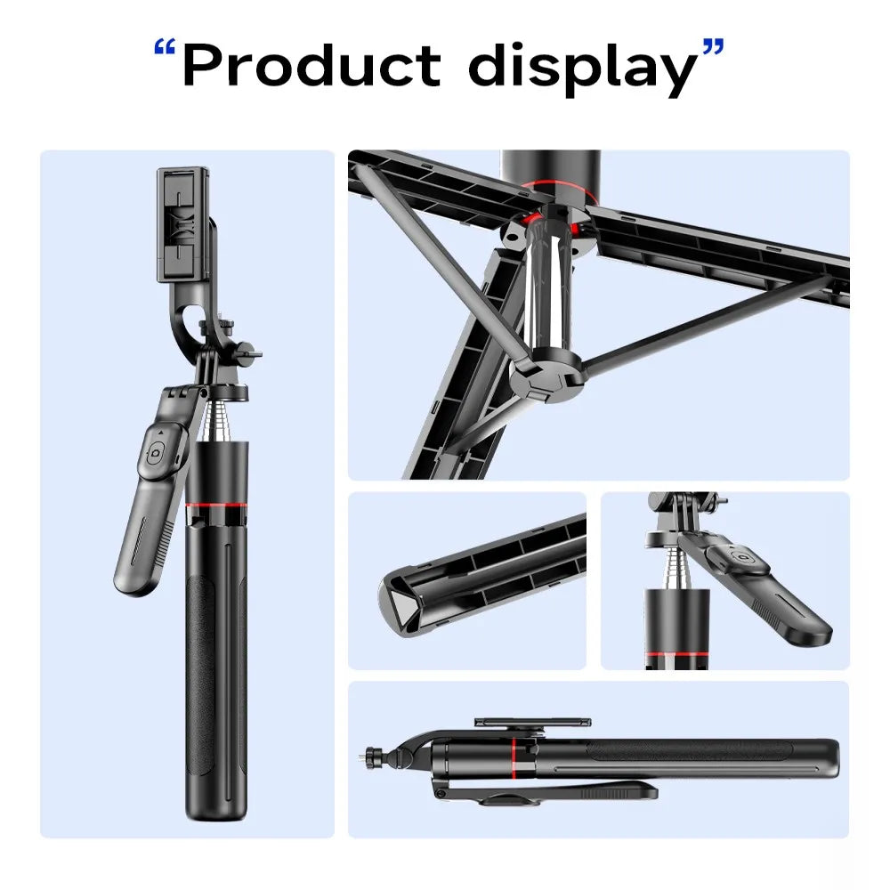 Selfie Stick Tripod with Bluetooth Remote