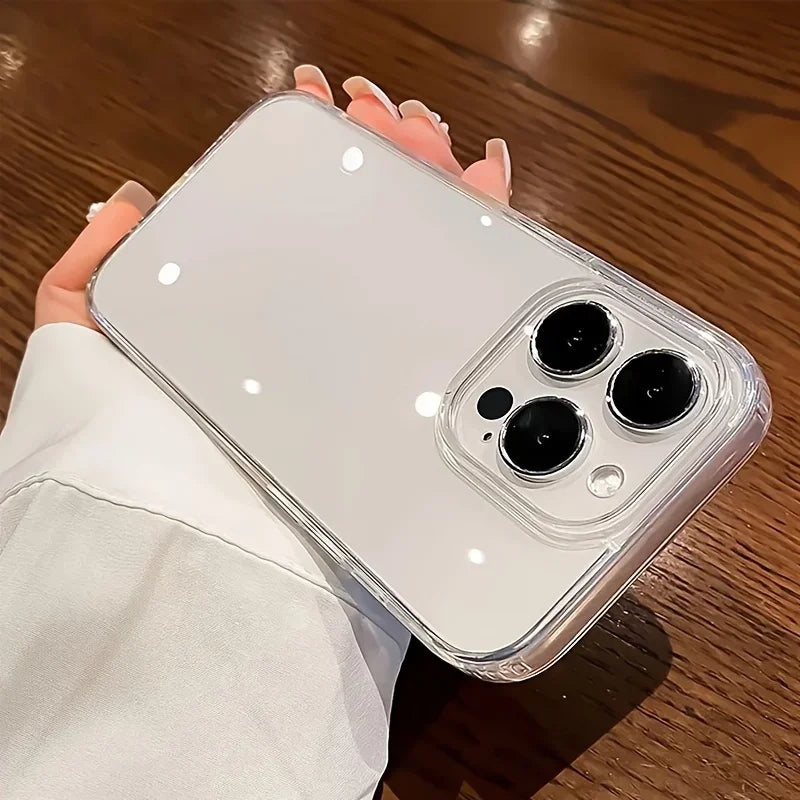 Luxury Transparent Phone Case For iPhone