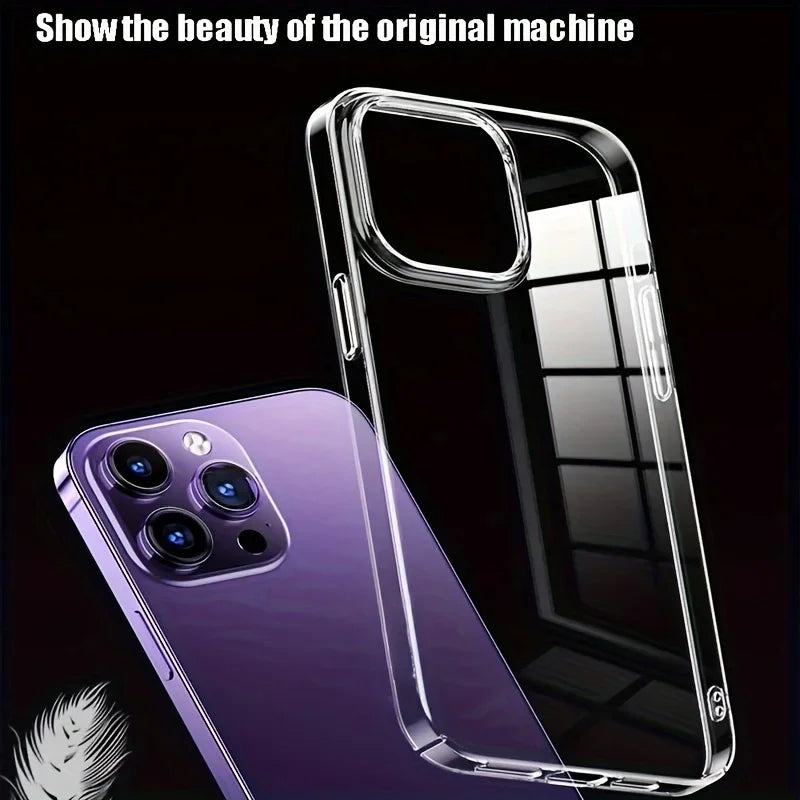 Luxury Transparent Phone Case For iPhone