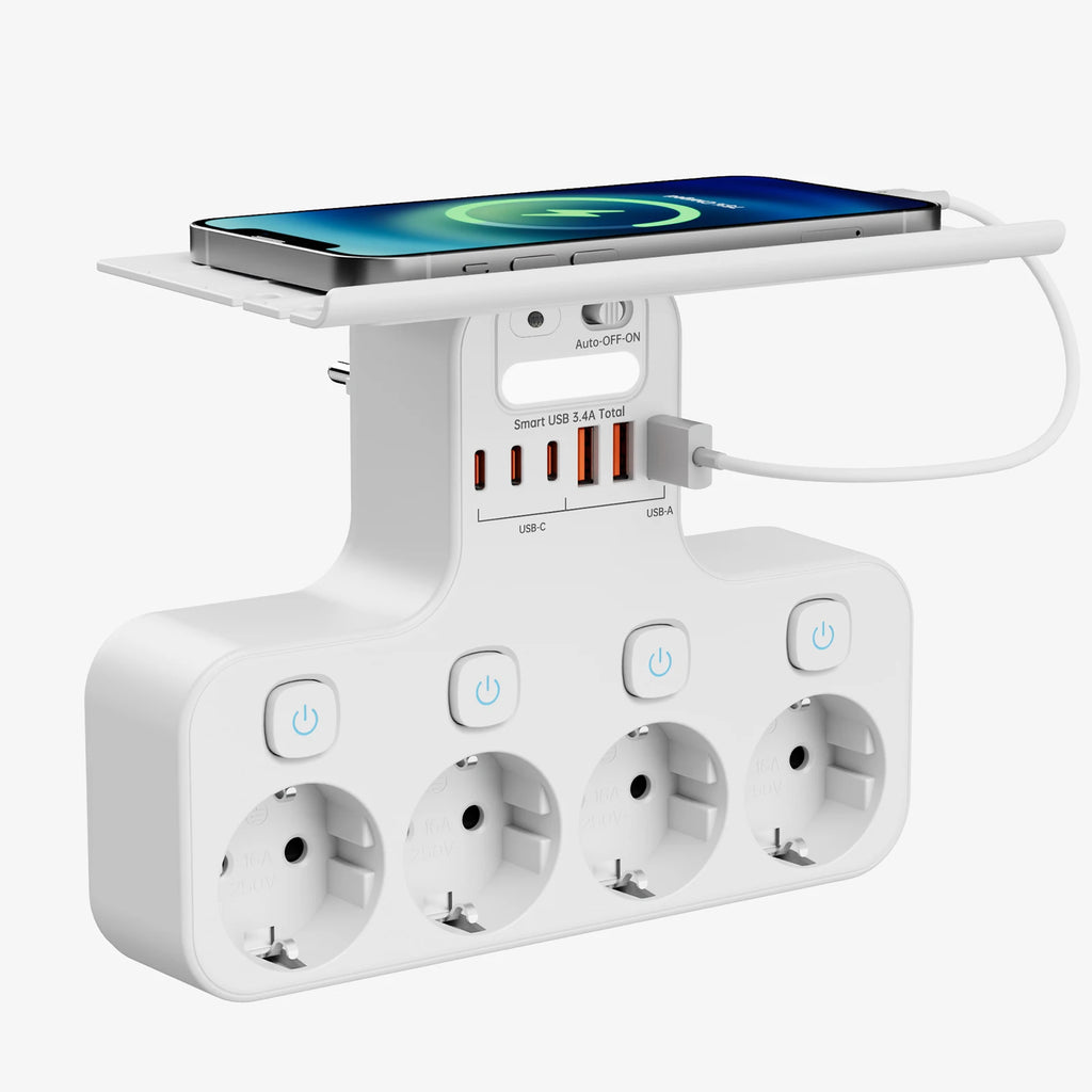 Multifunction Socket Smart Night Light Individual Switch