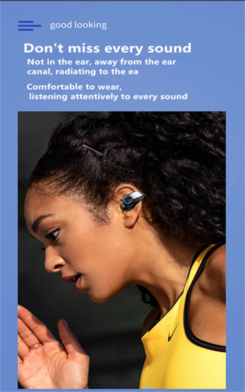 Earphone Clip Wireless Bluetooth Headphone