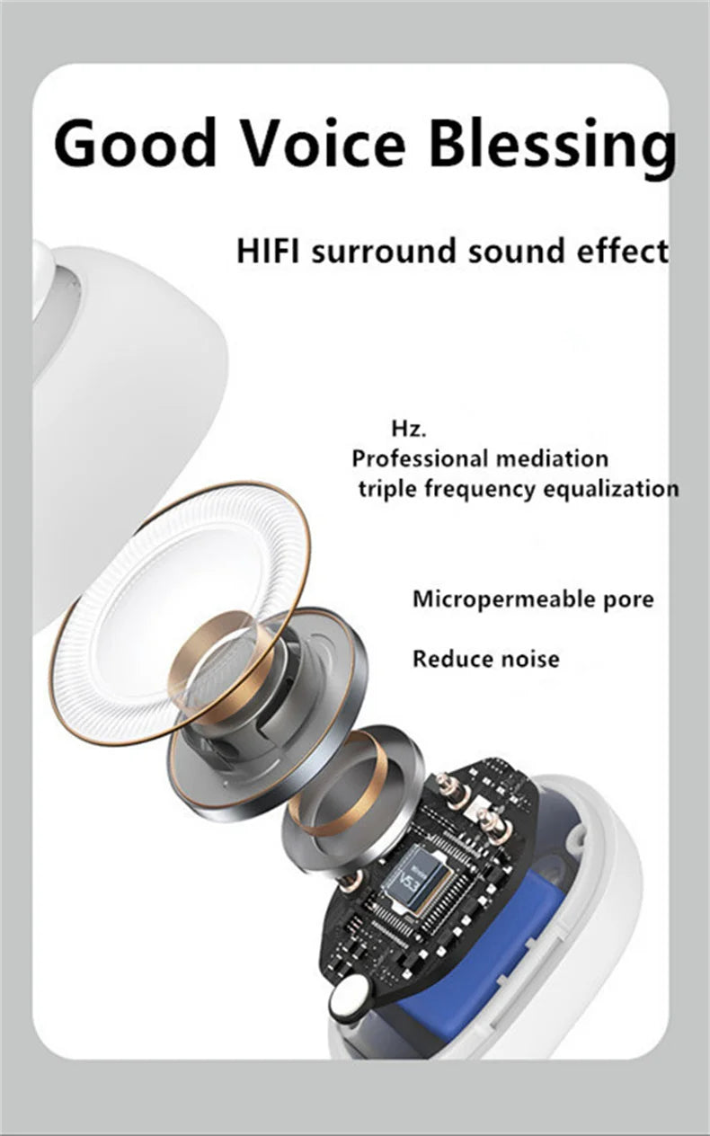 Earphone Clip Wireless Bluetooth Headphone