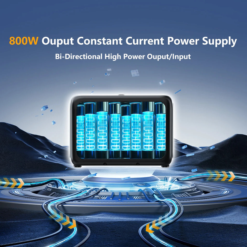 Lightweight & Quiet Solar Generator