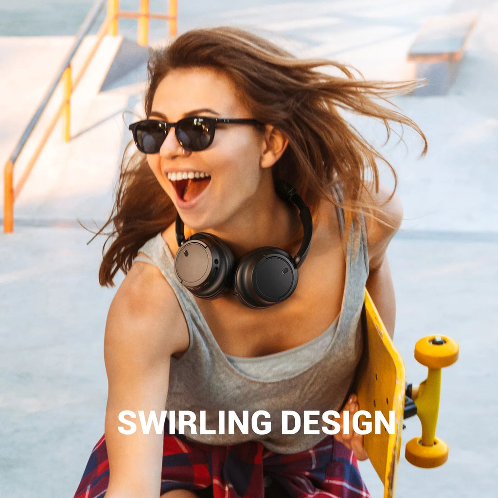 Oneodio V16 Wireless Bluetooth 5.3 Over-Ear Headphones | 90H Playtime | Bass & Pop Modes