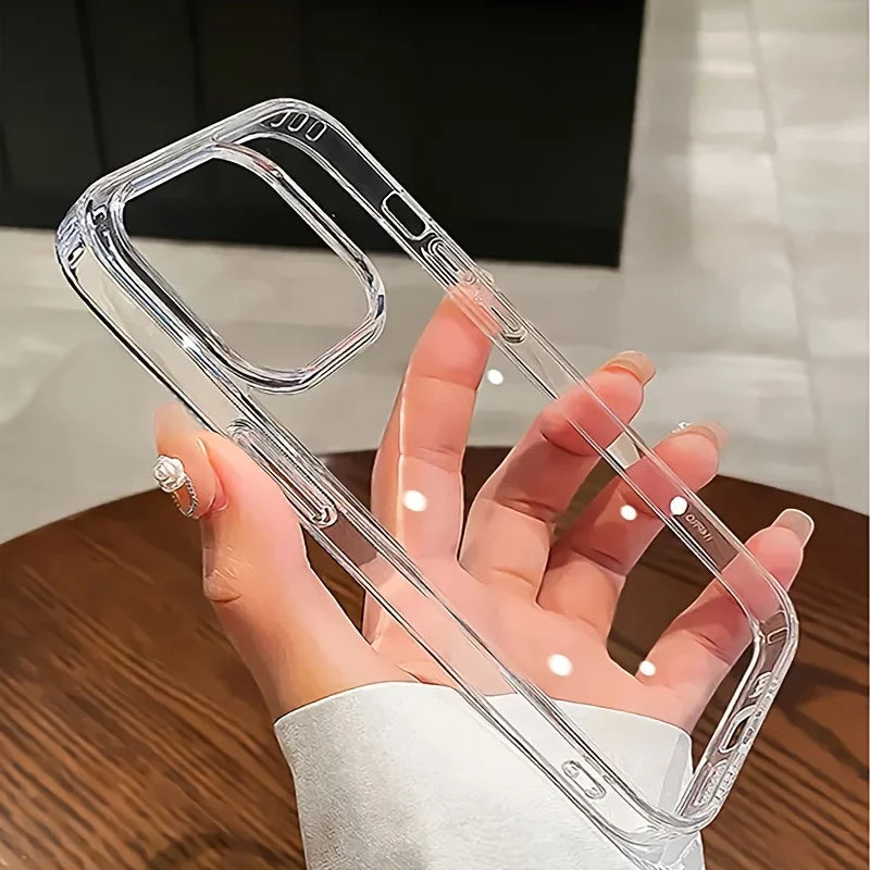Luxury Transparent Phone Case For iPhone